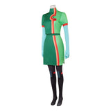 Knights of Guinevere Andi Green Outfit Women Cosplay Costume Outfits Halloween Carnival Suit