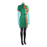 Knights of Guinevere Andi Green Outfit Women Cosplay Costume Outfits Halloween Carnival Suit