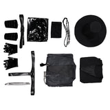 KPop Demon Hunters Abby Saja Black Outfit Cosplay Costume Outfits Halloween Carnival Suit