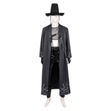 KPop Demon Hunters Abby Saja Black Outfit Cosplay Costume Outfits Halloween Carnival Suit