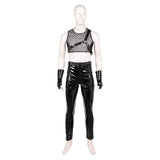 KPop Demon Hunters Abby Saja Black Outfit Cosplay Costume Outfits Halloween Carnival Suit