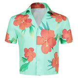 KPop Demon Hunters Abby Soda Pop Green Shirt Cosplay Costume Outfits Halloween Carnival Suit