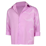KPop Demon Hunters Jinu Pink Shirt Cosplay Costume Outfits Halloween Carnival Suit