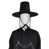 KPop Demon Hunters Jinu Saja Your Idol Black Suit Cosplay Costume Outfits Halloween Carnival Suit