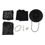 KPop Demon Hunters Jinu Saja Your Idol Black Suit Cosplay Costume Outfits Halloween Carnival Suit