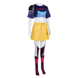 KPop Demon Hunters Mira Blue Outfit Cosplay Costume Outfits Halloween Carnival Suit