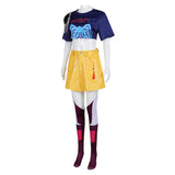 KPop Demon Hunters Mira Kids Children Blue Suit Cosplay Costume Outfits Halloween Carnival Suit