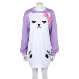KPop Demon Hunters Mira Purple Pajamas Cosplay Costume Outfits Halloween Carnival Suit