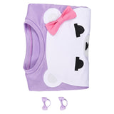 KPop Demon Hunters Mira Purple Pajamas Cosplay Costume Outfits Halloween Carnival Suit
