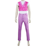KPop Demon Hunters Mystery Pink Top Pants Set Cosplay Costume Outfits Halloween Carnival Suit