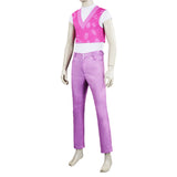 KPop Demon Hunters Mystery Pink Top Pants Set Cosplay Costume Outfits Halloween Carnival Suit