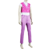 KPop Demon Hunters Mystery Pink Top Pants Set Cosplay Costume Outfits Halloween Carnival Suit