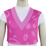 KPop Demon Hunters Mystery Pink Top Pants Set Cosplay Costume Outfits Halloween Carnival Suit