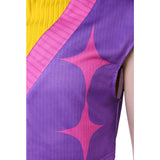 KPop Demon Hunters Mystery Purple Top Vest Pants Full Set Outfit Cosplay Costume
