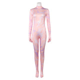 KPop Demon Hunters Rumi Demonic Patterns Jumpsuit Cosplay Costume Outfits Halloween Carnival Suit