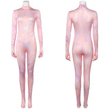 KPop Demon Hunters Rumi Demonic Patterns Jumpsuit Cosplay Costume Outfits Halloween Carnival Suit