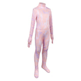 KPop Demon Hunters Rumi Kids Children Pink Demonic Patterns Jumpsuit Cosplay Costume