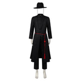 KPop Demon Hunters Saja Boys Grim Reaper Black Set Cosplay Costume Outfits Halloween Carnival Suit