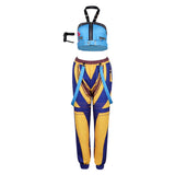 KPop Demon Hunters Zoey Blue Outfit Cosplay Costume Outfits Halloween Carnival Suit
