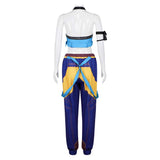 KPop Demon Hunters Zoey Blue Outfit Cosplay Costume Outfits Halloween Carnival Suit