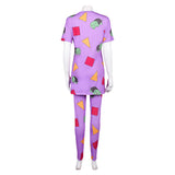 KPop Demon Hunters Zoey Purple Turtle Pajamas Cosplay Costume Outfits Halloween Carnival Suit