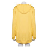 KPop Demon Hunters Zoey Yellow Hoodie Cosplay Costume Outfits Halloween Carnival Suit