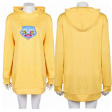 KPop Demon Hunters Zoey Yellow Hoodie Cosplay Costume Outfits Halloween Carnival Suit