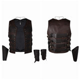 Kraven the Hunter Kraven Black Vest Set Cosplay Costume Outfits Halloween Carnival Suit