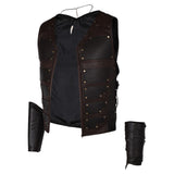 Kraven the Hunter Kraven Black Vest Set Cosplay Costume Outfits Halloween Carnival Suit