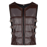 Kraven the Hunter Kraven Brown Vest Cosplay Costume Outfits Halloween Carnival Suit