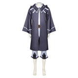 Kunon the Sorcerer Can See Kunon Gurion  Women Gray Outfit Cosplay Costume Outfit Halloween Carnival Suit