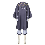 Kunon the Sorcerer Can See Kunon Gurion  Women Gray Outfit Cosplay Costume Outfit Halloween Carnival Suit