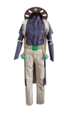 JoJo's Bizarre Adventure Gyro Zeppeli Blue Outfit Cosplay Costume Outfits Halloween Carnival Suit