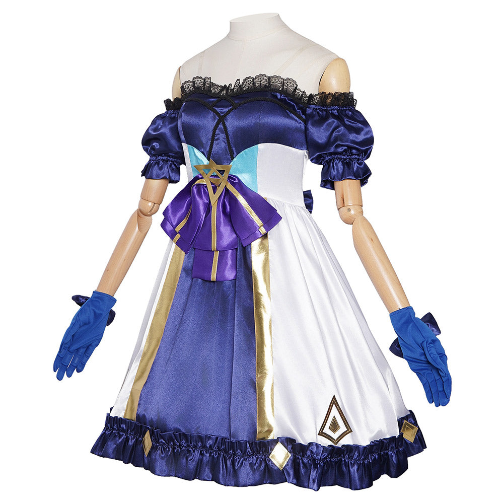 LABUBU Women Purple Lolita Dress Cosplay Costume Outfit Halloween Carn – TrendsinCosplay
