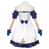 LABUBU Women Purple Lolita Dress Cosplay Costume Outfit Halloween Carnival Suit