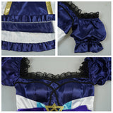 LABUBU Women Purple Lolita Dress Cosplay Costume Outfit Halloween Carnival Suit