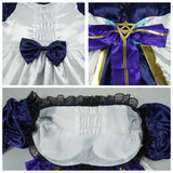 LABUBU Women Purple Lolita Dress Cosplay Costume Outfit Halloween Carnival Suit