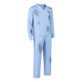 Lanterns John Stewart  Blue Outfit Cosplay Costume Outfit Halloween Carnival Suit