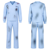 Lanterns John Stewart  Blue Outfit Cosplay Costume Outfit Halloween Carnival Suit