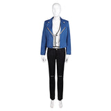 Lazarus 2025 Christine Women Blue Outfit Cosplay Costume Outfits Halloween Carnival Suit