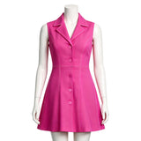 Legally Blonde Elle Woods Women Pink Outfit Cosplay Costume Outfit Halloween Carnival Suit