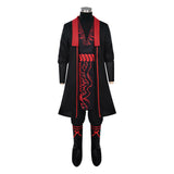 Limbus Company Cosplay Costume Jia Qiu Black Outfit Adult Male Halloween Carnival Costume
