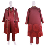 Limbus Company Lei Heng Red Outfit Cosplay Costume Outfit Halloween Carnival Suit