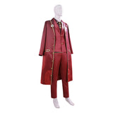 Limbus Company Lei Heng Red Outfit Cosplay Costume Outfit Halloween Carnival Suit