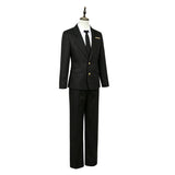 Limbus Company Rien Black Suit Cosplay Costume Outfit Halloween Carnival Suit