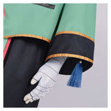 Link Click A Yuan Green Outfit Cosplay Costume Outfit Halloween Carnival Suit