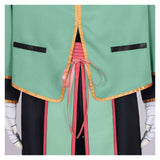 Link Click A Yuan Green Outfit Cosplay Costume Outfit Halloween Carnival Suit