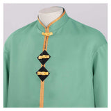 Link Click A Yuan Green Outfit Cosplay Costume Outfit Halloween Carnival Suit