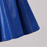 Lisa Women Blue Outfit Cosplay Costume Outfit Halloween Carnival Suit