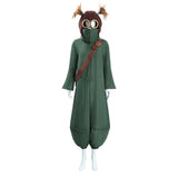 Little Nightmares 2025 Alone Green Outfit Cosplay Costume Outfits Halloween Carnival Suit